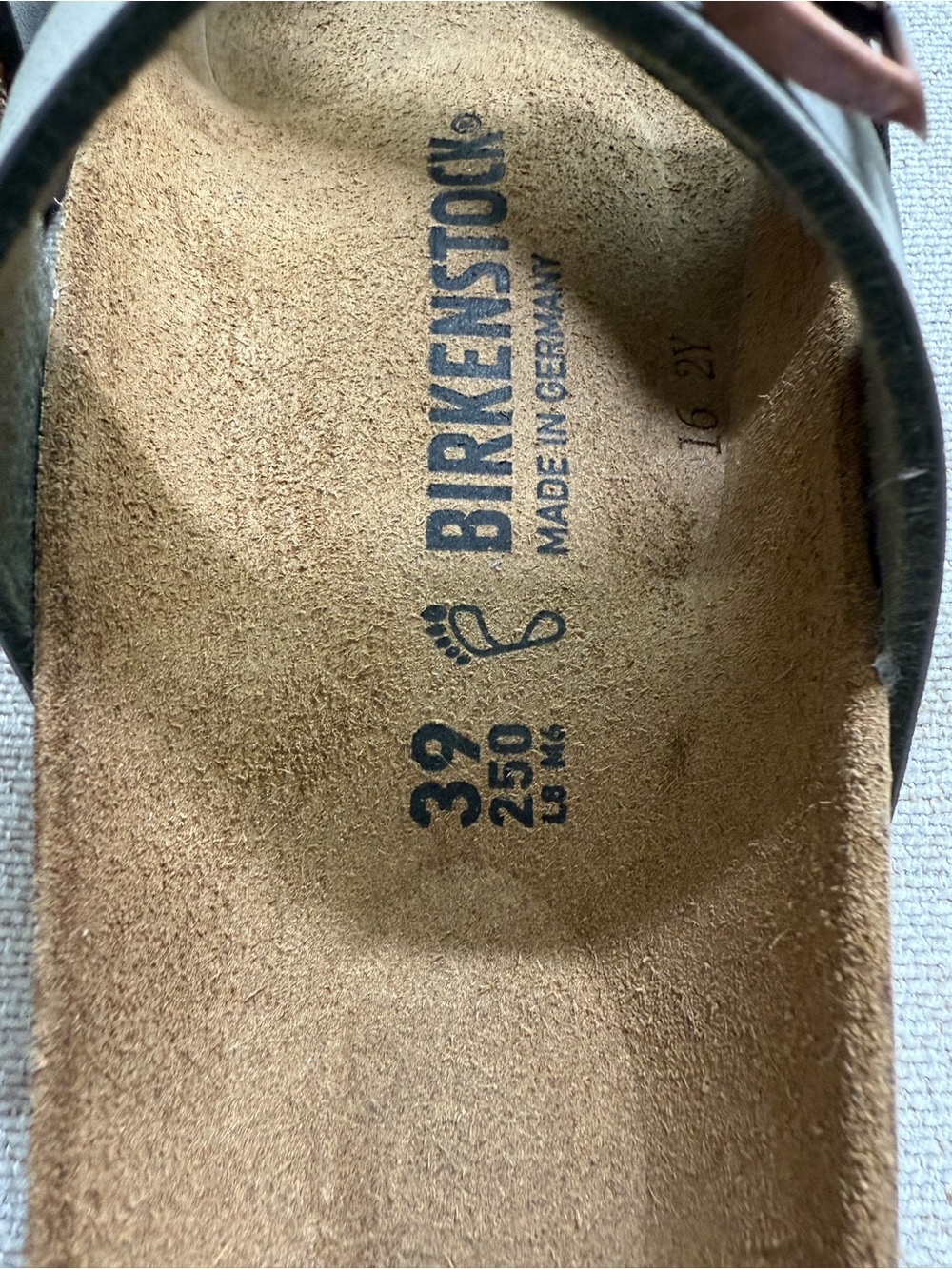 NWT Birkenstock Mayari Birko-Flor Sandals Stone Gray Size 39 US 8-8.5 - Picture 7 of 13